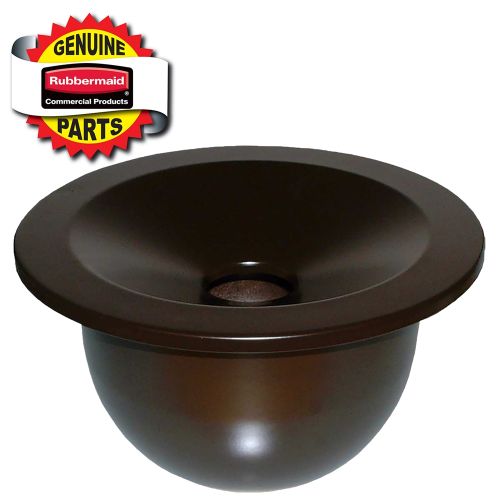 Rubbermaid Ash Tray for Landmark Dome Top Container, Sable